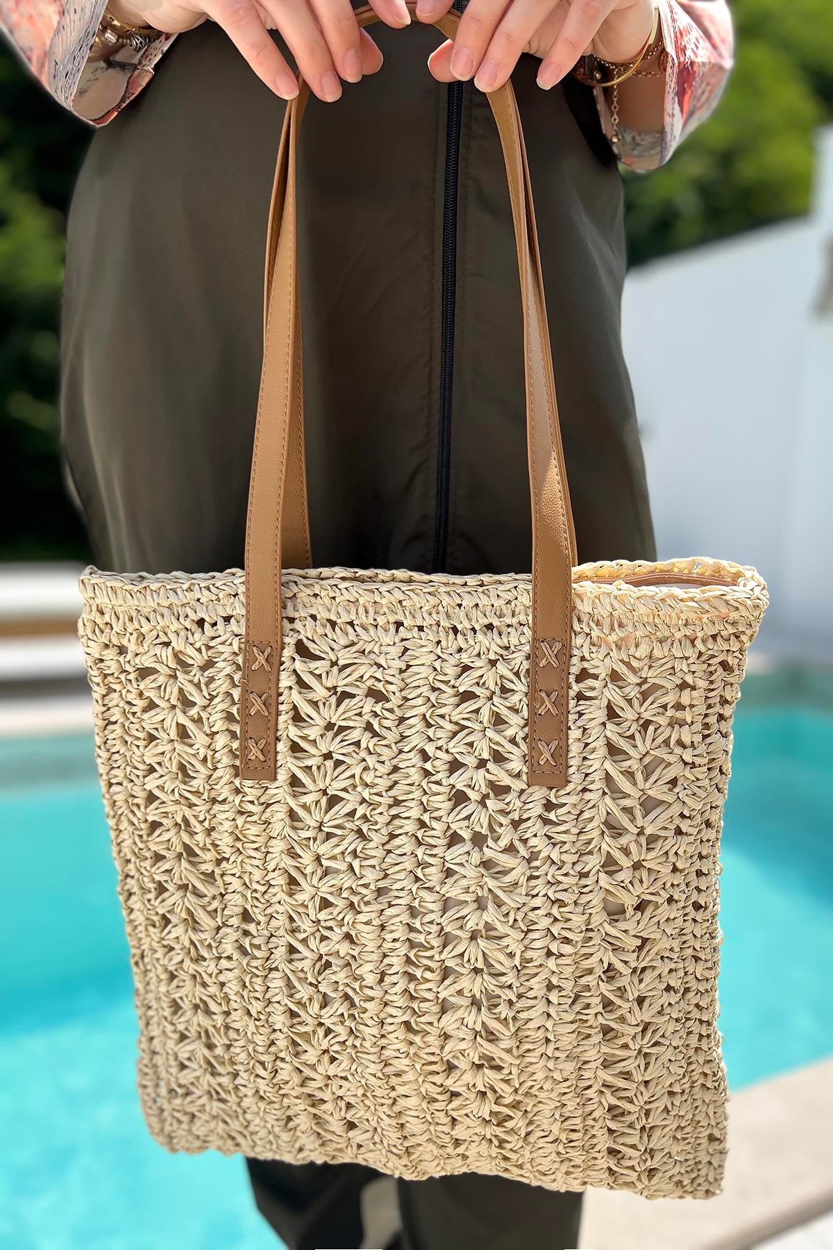 Remsa Hasır Çanta 022 Bej