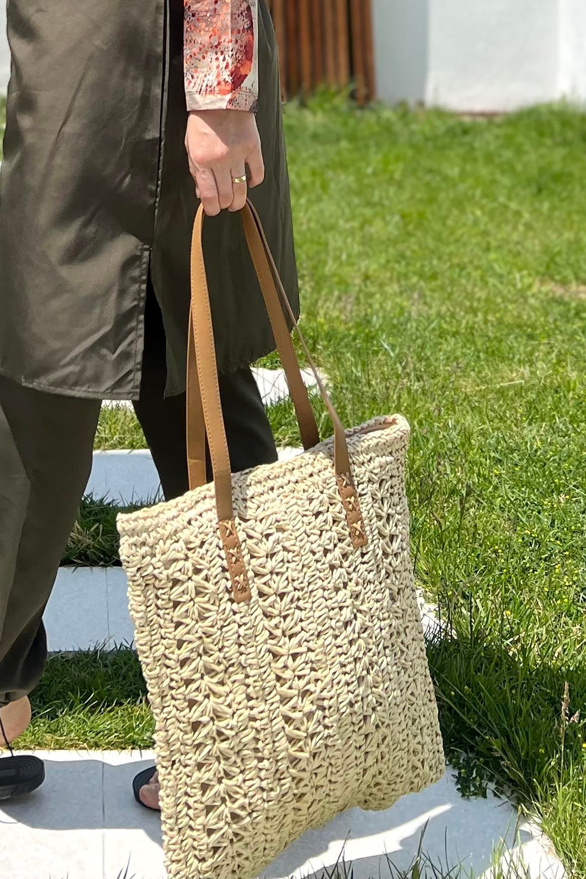 Remsa Hasır Çanta 022 Bej