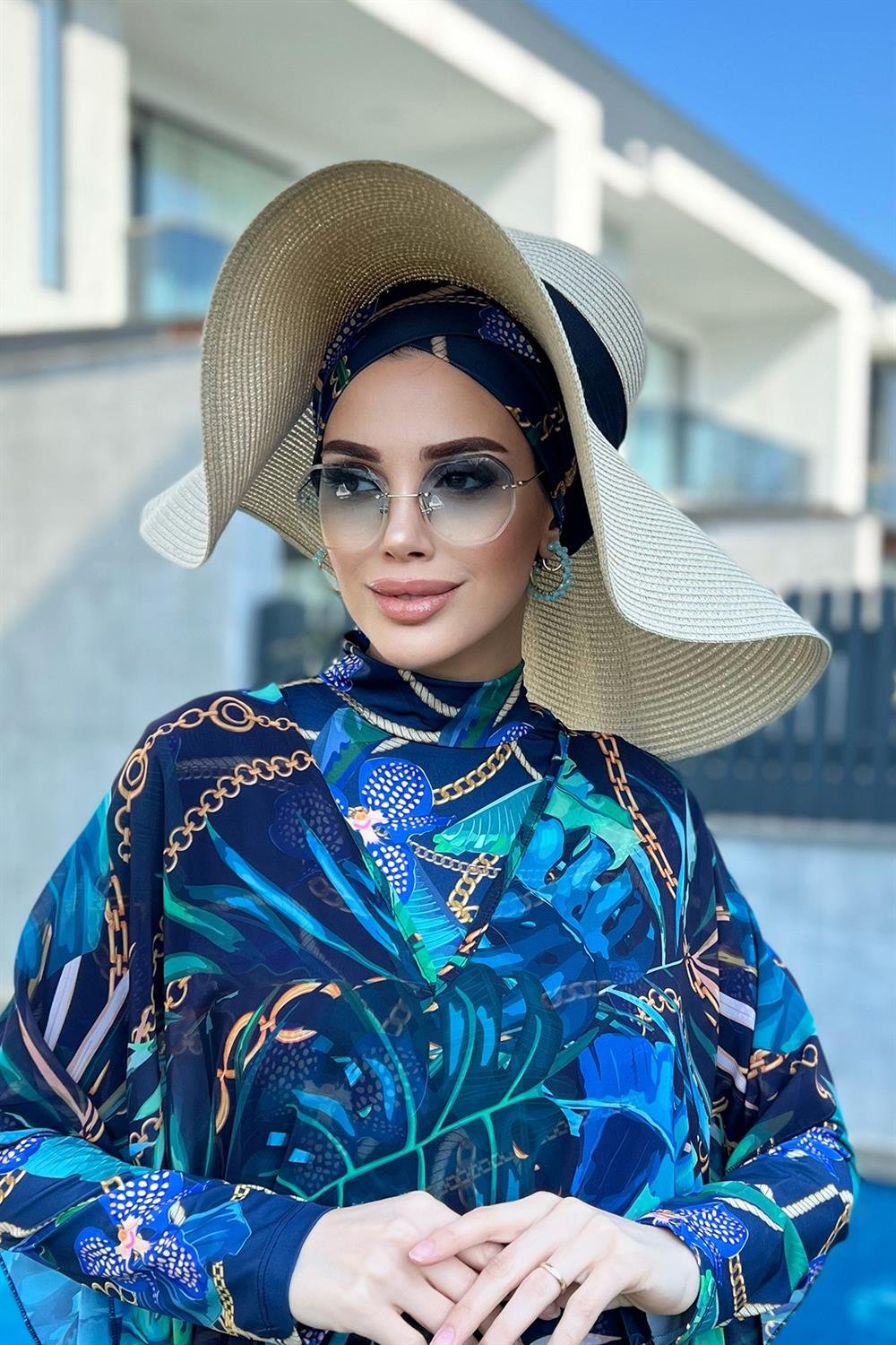 Remsa Mayo Büyük Boy Hasır Şapka Bej RŞ-19