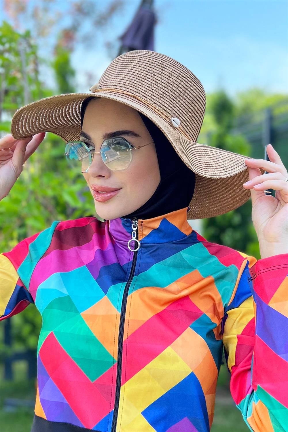 Remsa Mayo Deniz Kabuklu Hasır Şapka Camel RŞ-70