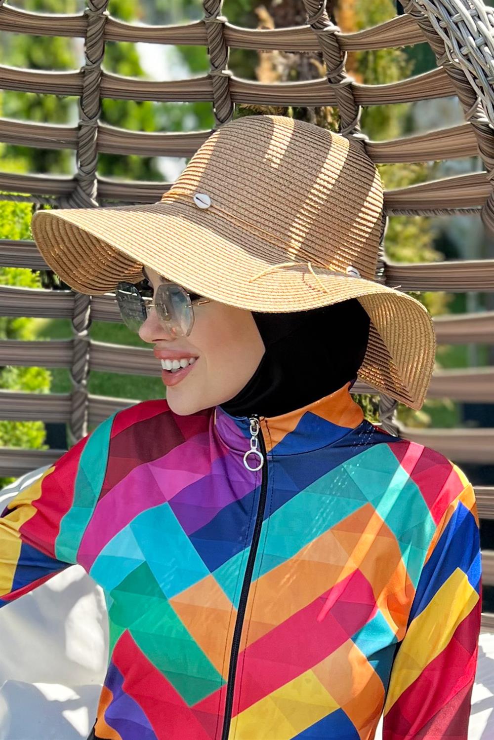 Remsa Mayo Deniz Kabuklu Hasır Şapka Camel RŞ-70