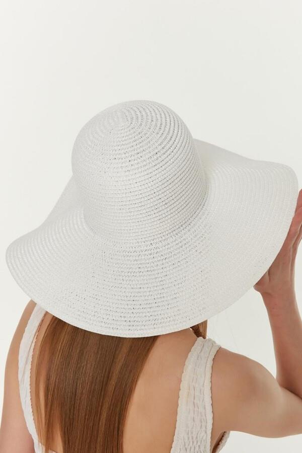 Remsa Mayo Hasır Şapka Beyaz RŞ-10