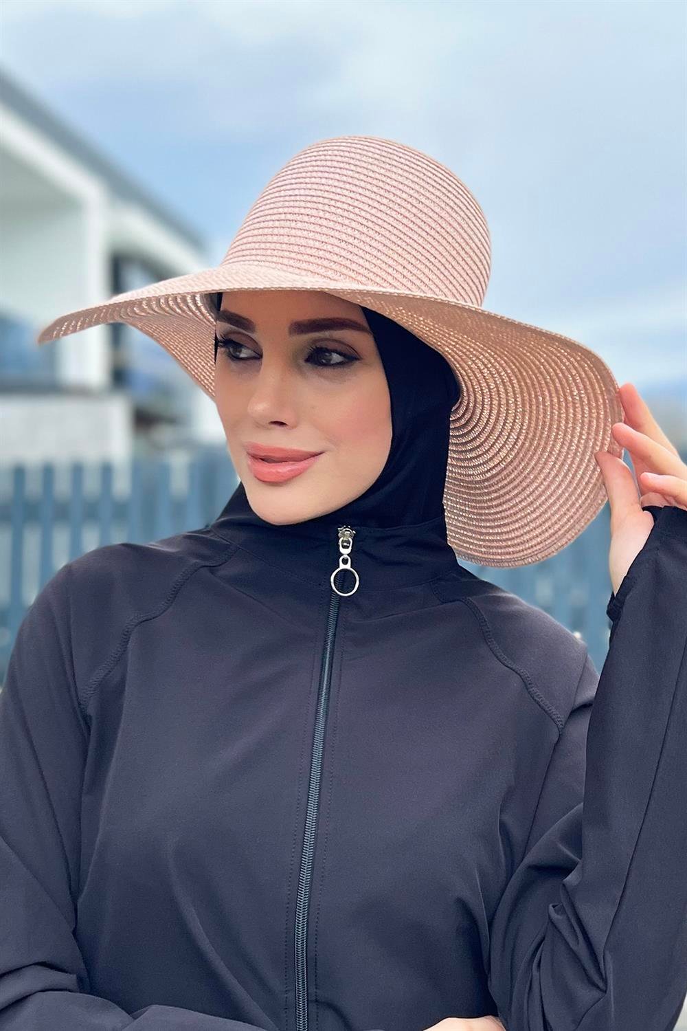 Remsa Mayo Hasır Şapka Pudra RŞ-34