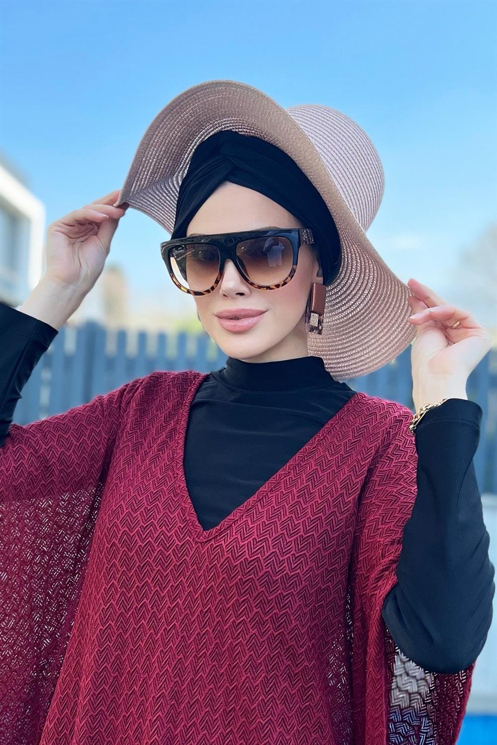 Remsa Mayo Hasır Şapka Pudra RŞ-34