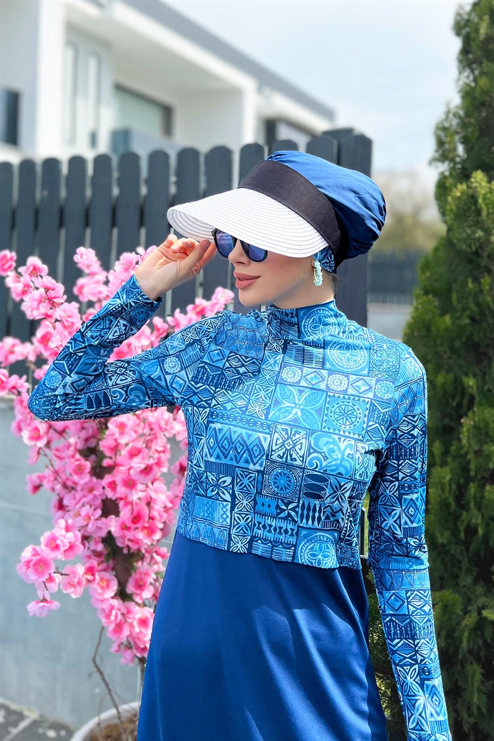 Remsa Mayo Likralı Tam Kapalı Mayo 4lü Set R068 Lamia