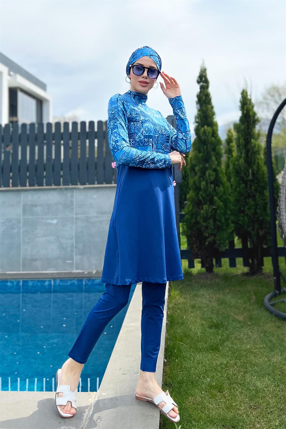 Remsa Mayo Likralı Tam Kapalı Mayo 4lü Set R068 Lamia