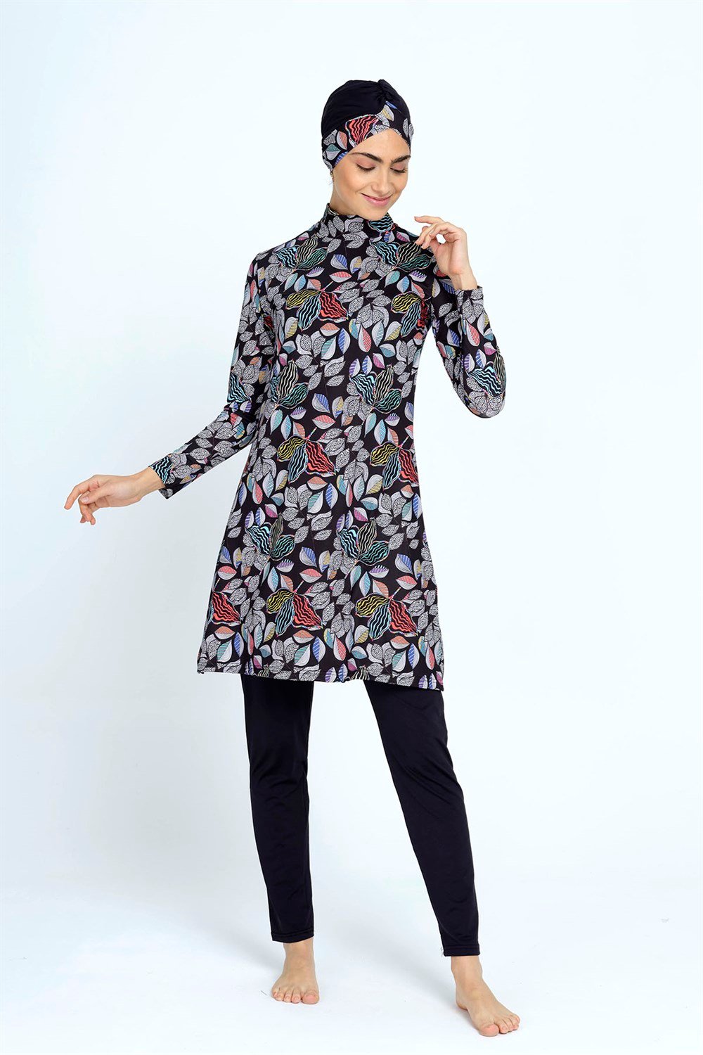 Remsa Mayo Likralı Tam Kapalı Tesettür Mayo 2203 Şenay