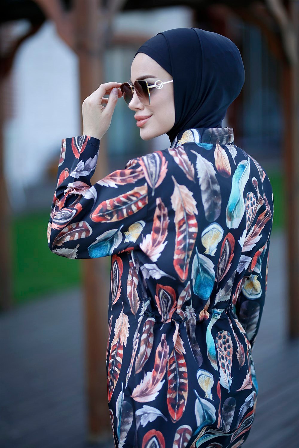 Remsa Mayo Paraşüt Tam Kapalı Tesettür Mayo Tüy 2108 Güzin