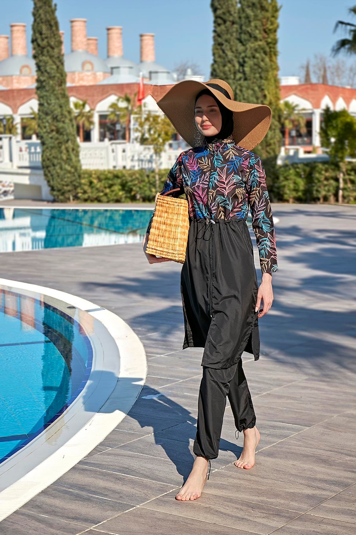 Remsa Mayo Paraşüt Tam Kapalı Tesettür Mayo R038 Beren