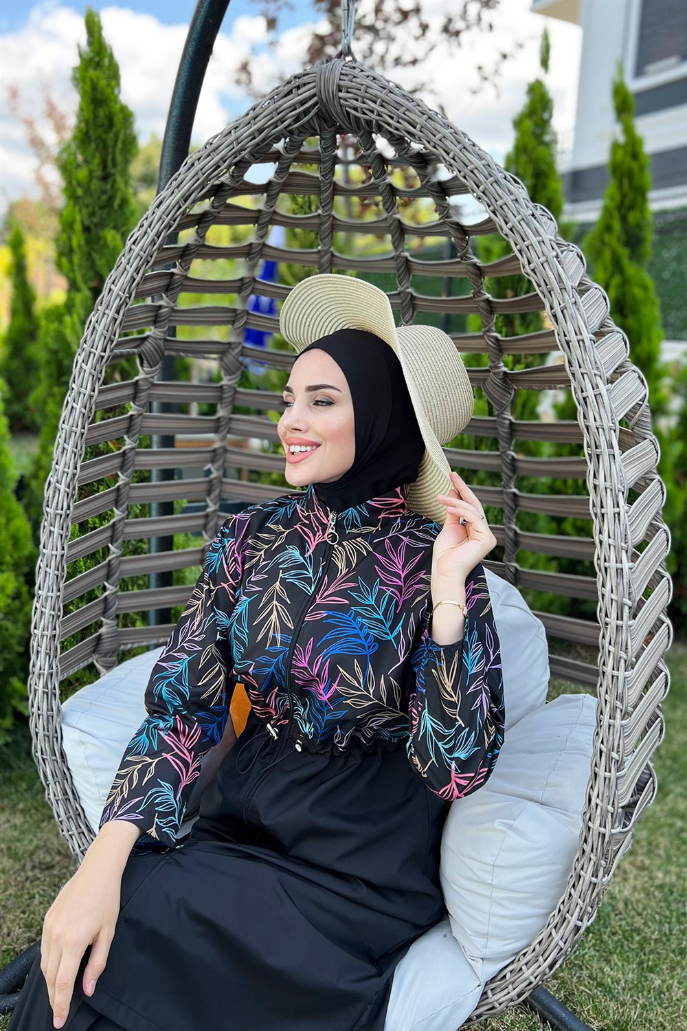 Remsa Mayo Paraşüt Tam Kapalı Tesettür Mayo R038 Beren