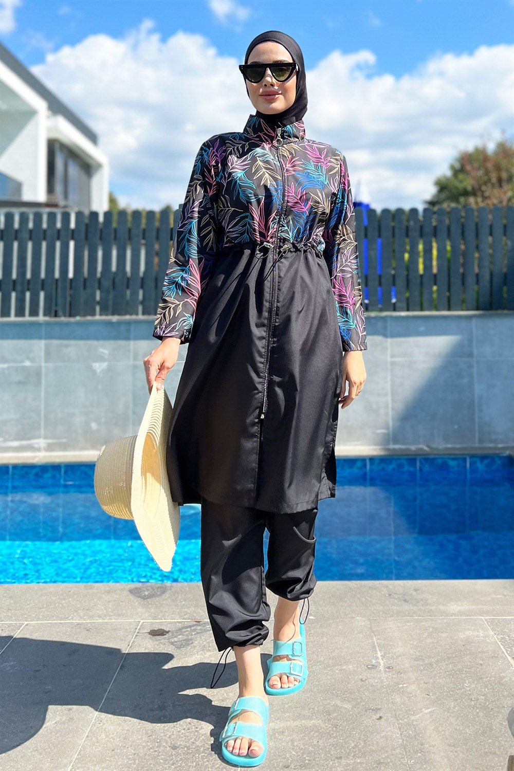 Remsa Mayo Paraşüt Tam Kapalı Tesettür Mayo R038 Beren