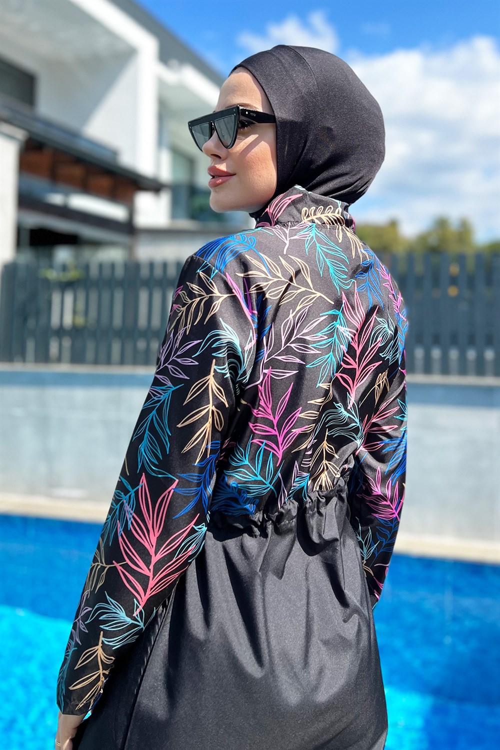 Remsa Mayo Paraşüt Tam Kapalı Tesettür Mayo R038 Beren