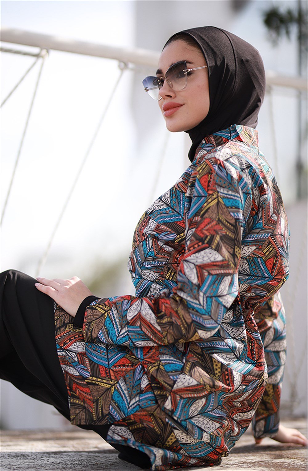 Remsa Mayo Paraşüt Tam Kapalı Tesettür Mayo 2004 Gülay