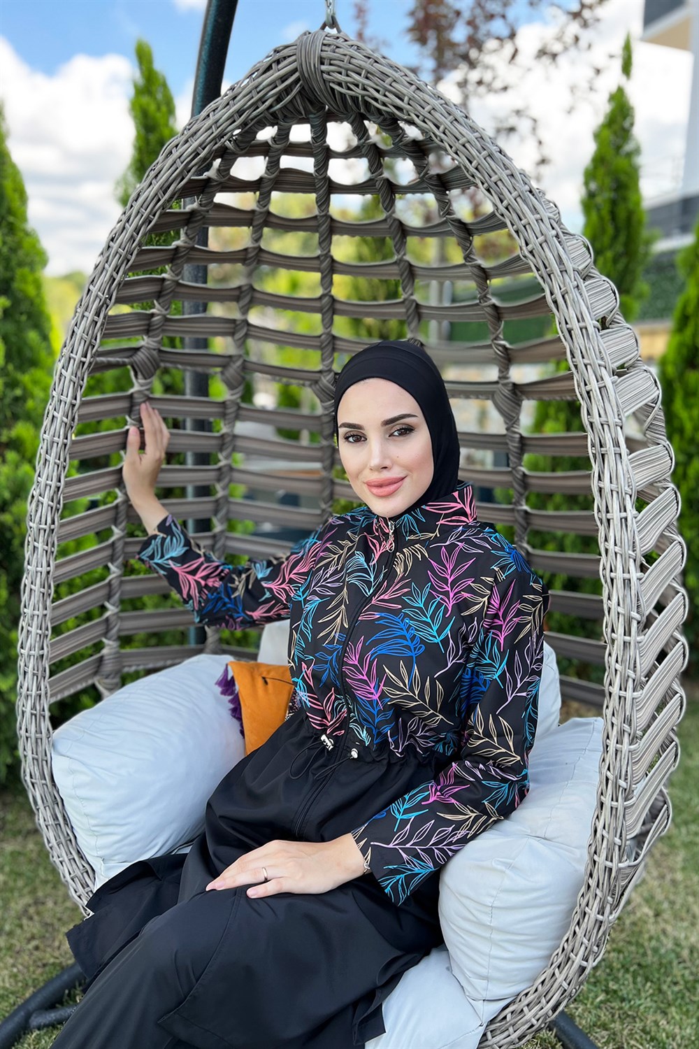 Remsa Mayo Paraşüt Tam Kapalı Tesettür Mayo R038 Beren