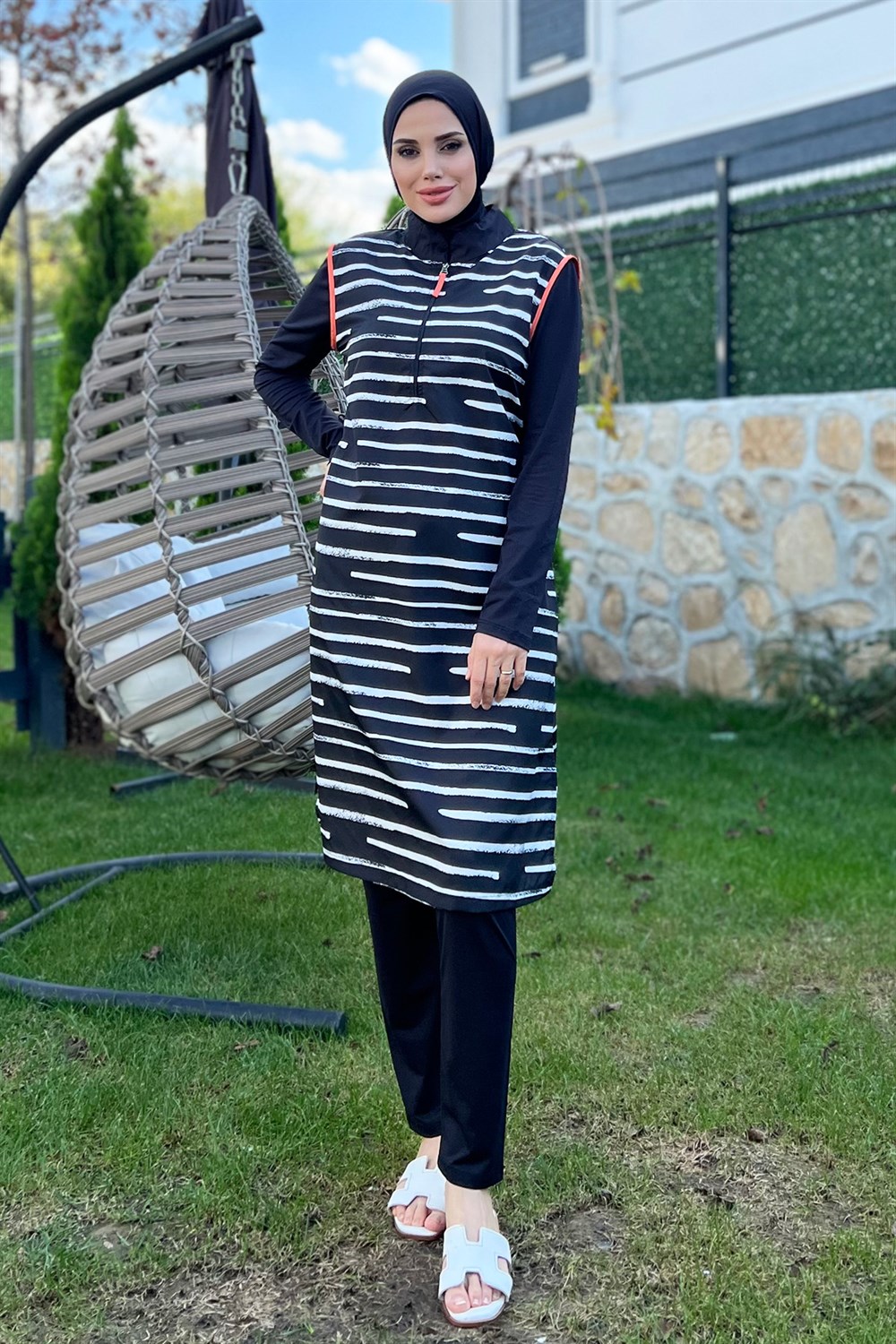 Remsa Mayo Tasarım Tam Kapalı Tesettür Mayo R010 Nedime