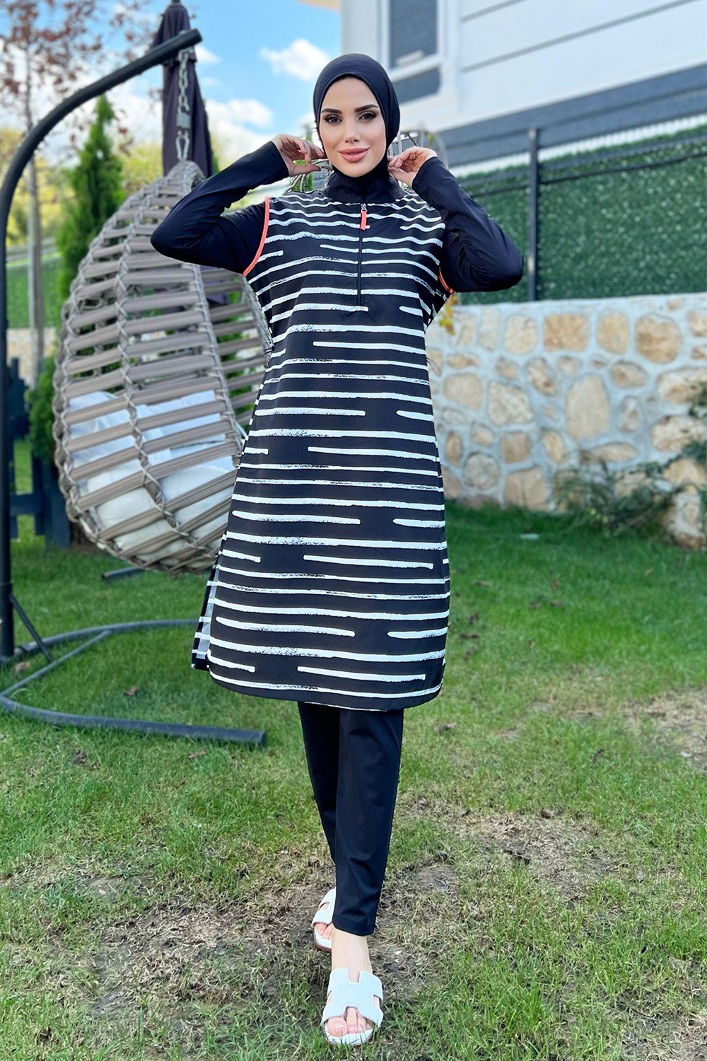 Remsa Mayo Tasarım Tam Kapalı Tesettür Mayo R010 Nedime