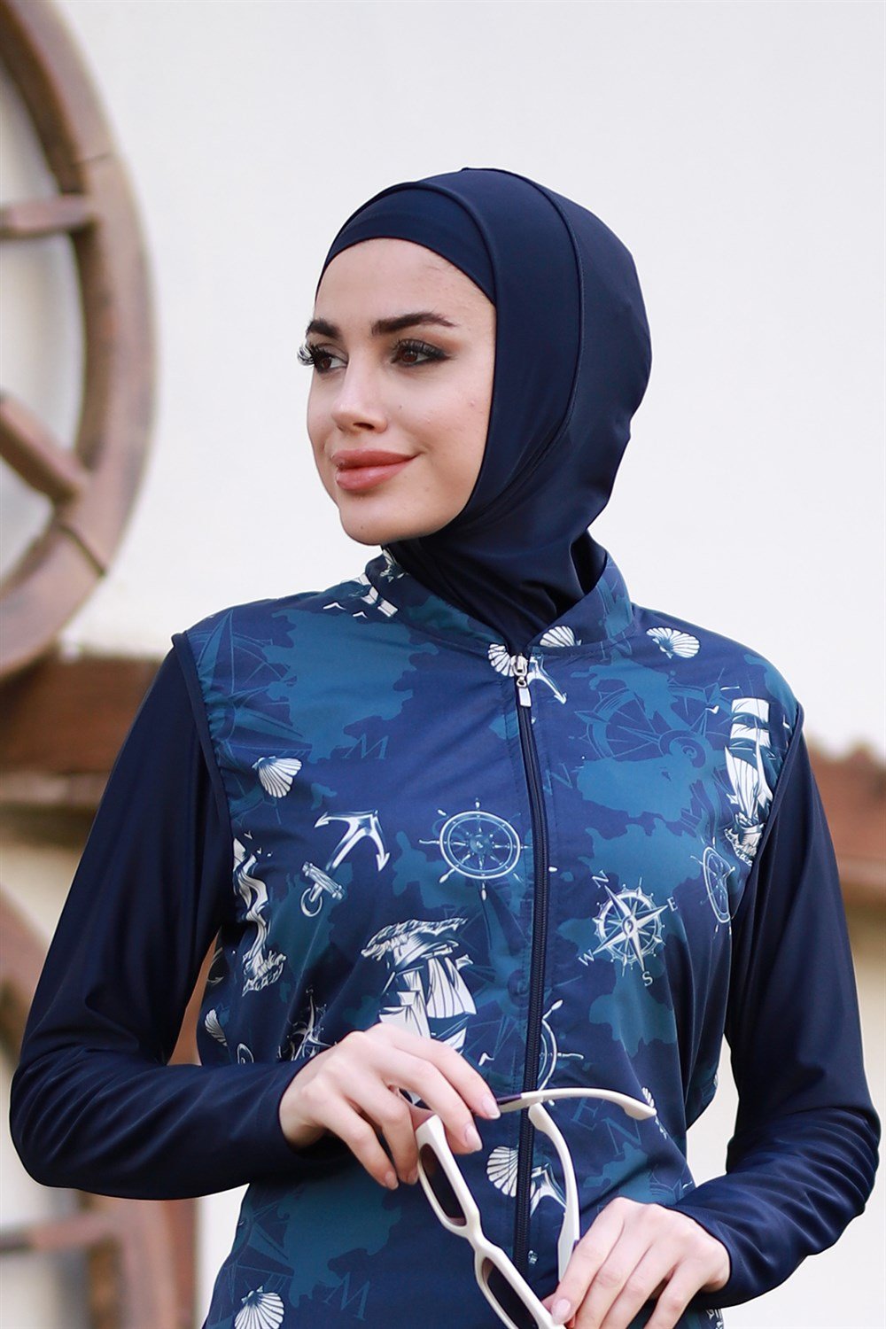 Remsa Mayo Yüzücü Eşarp Lacivert