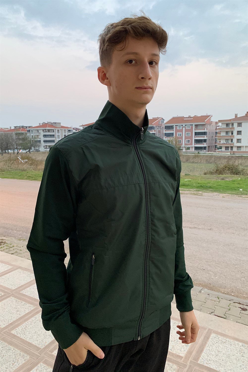 Remsa Spor Likralı Penye Erkek Eşofman Takımı Siyah