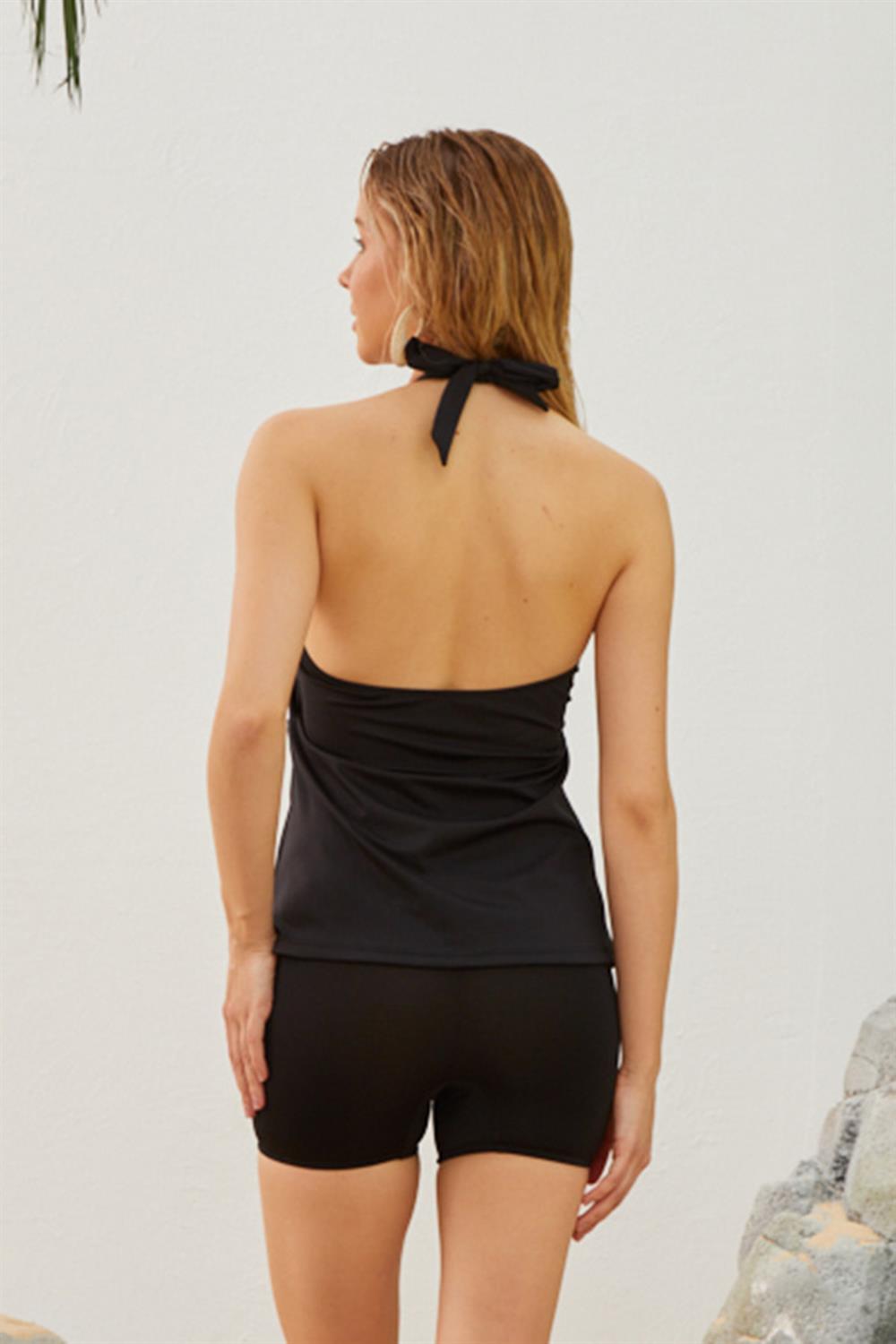 Şortlu Elbise Mayo Etekli Mayo Yüzücü Mayo TM23-01