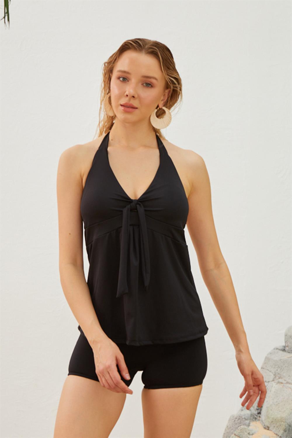 Şortlu Elbise Mayo Etekli Mayo Yüzücü Mayo TM23-01