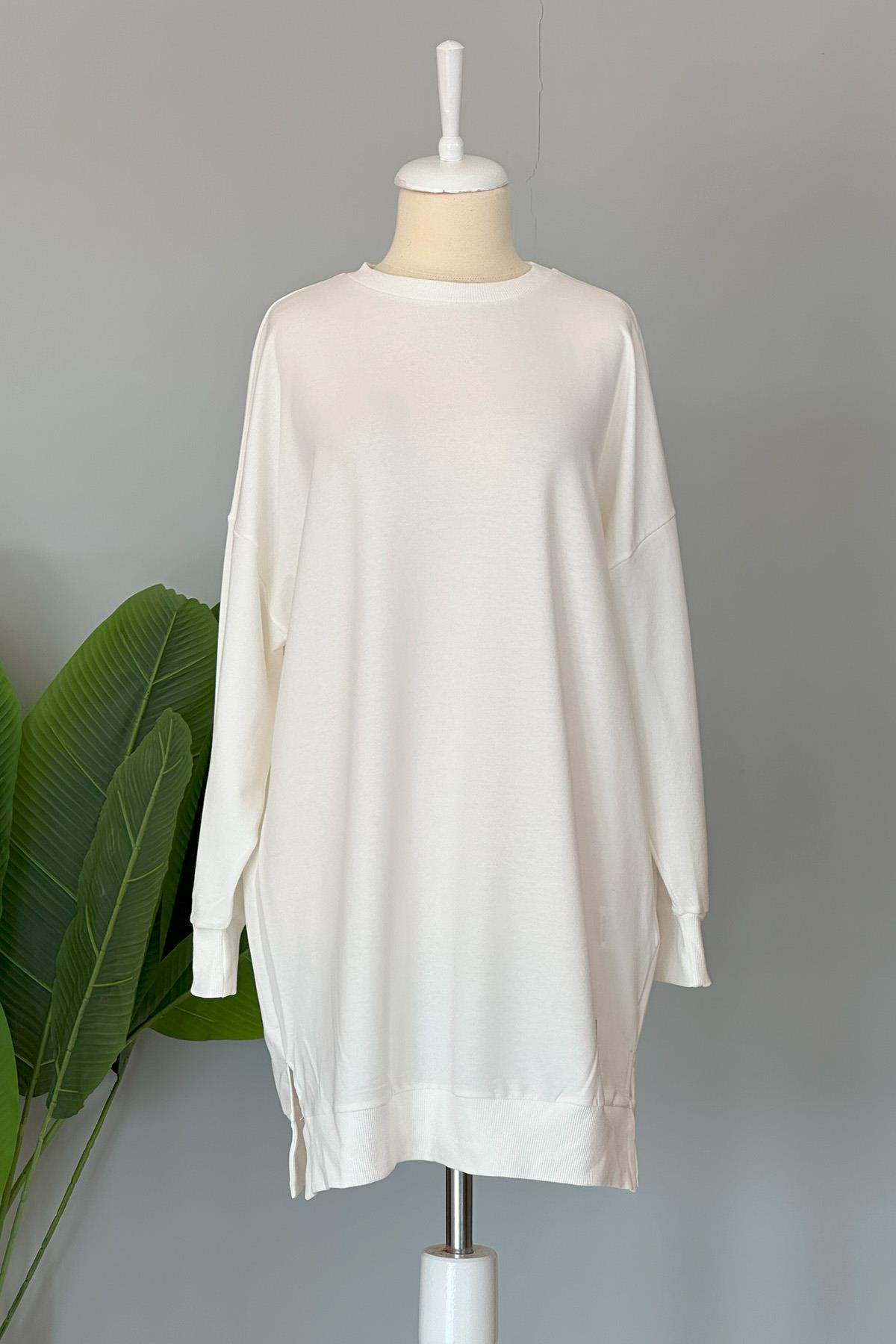 Soul Basic Sweat Tunik 30644 Ekru