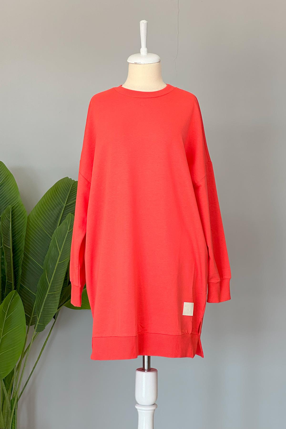 Soul Basic Sweat Tunik 30644 Mercan