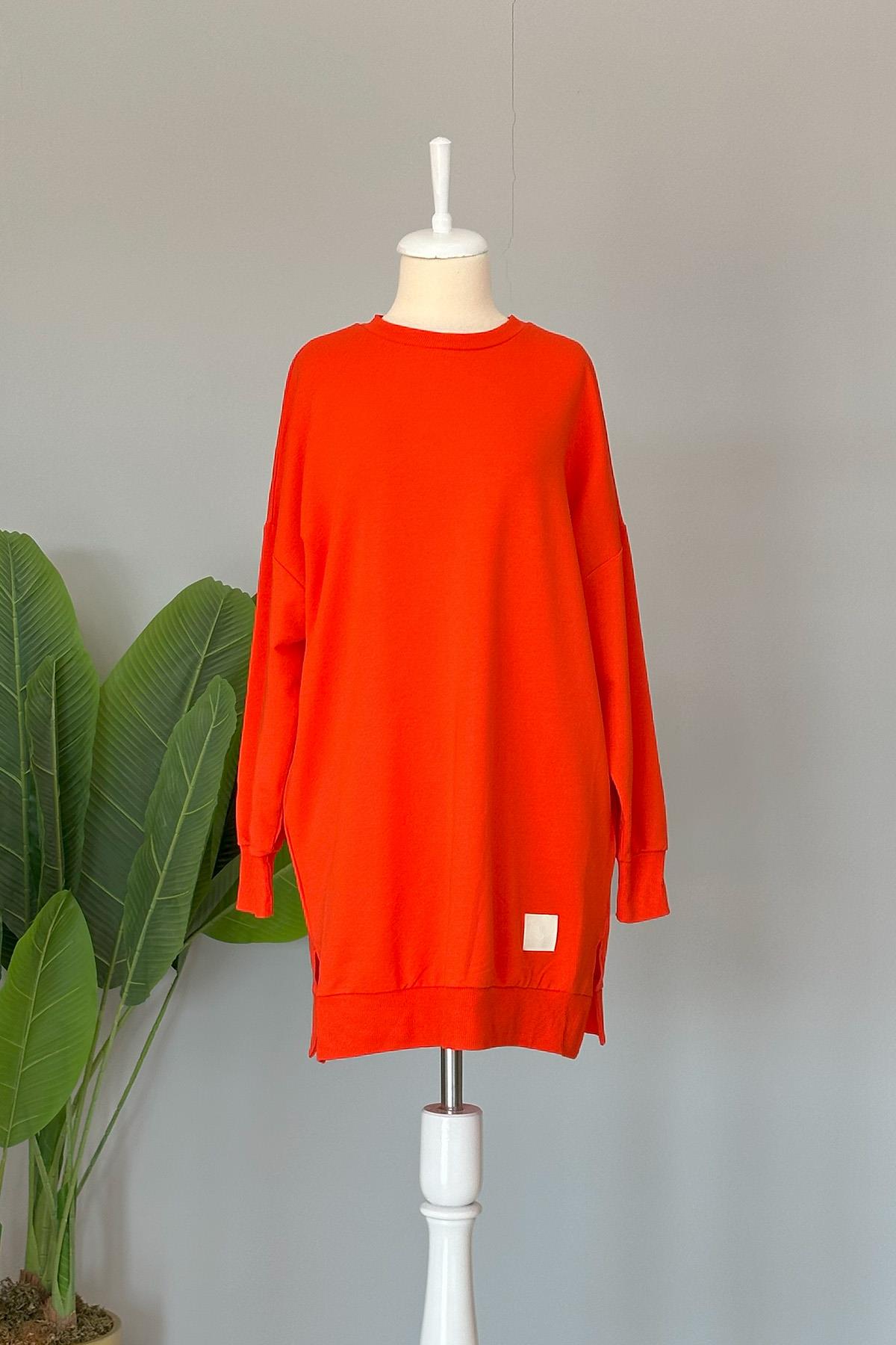 Soul Basic Sweat Tunik 30644 Turuncu