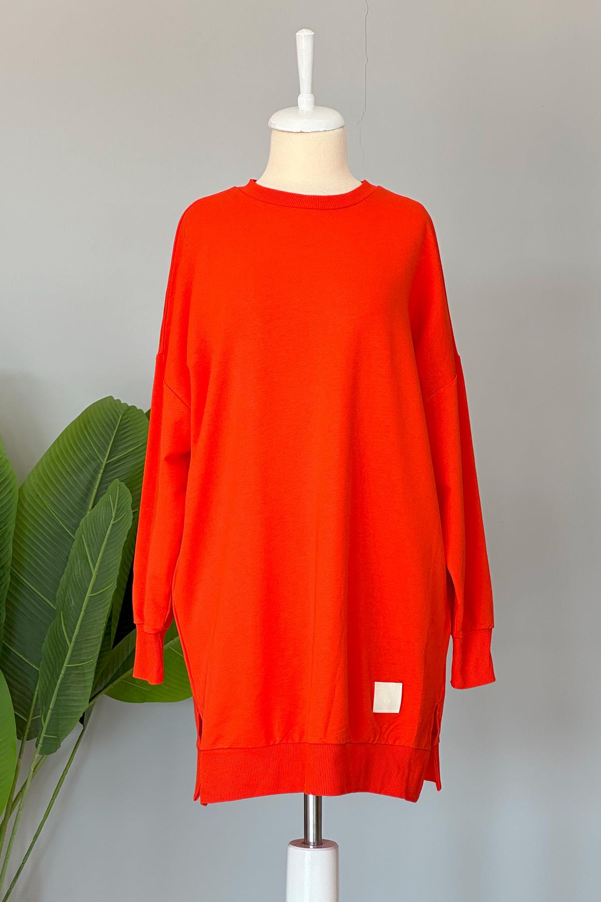 Soul Basic Sweat Tunik 30644 Turuncu