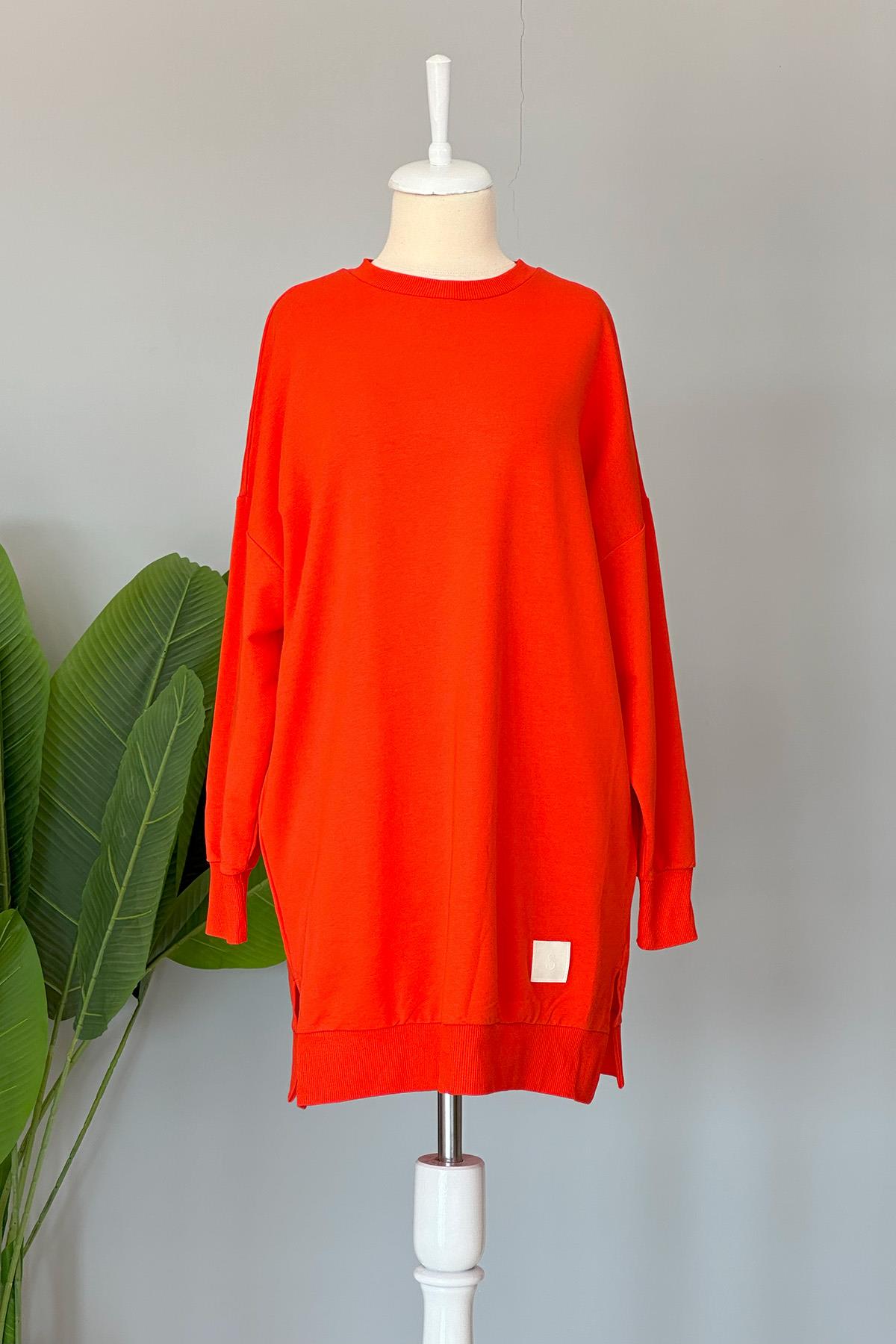 Soul Basic Sweat Tunik 30644 Turuncu