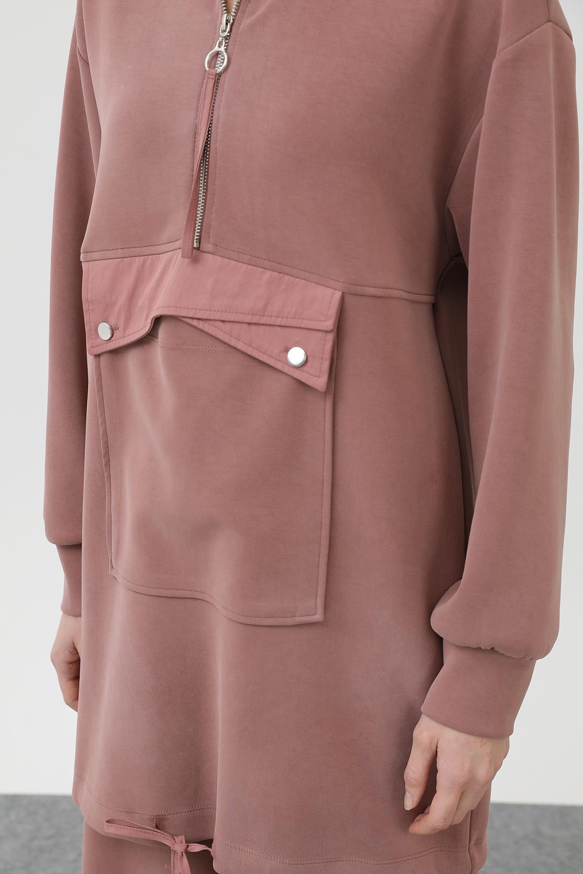 Sweat Pantolon Modal Takım 14299 Pudra