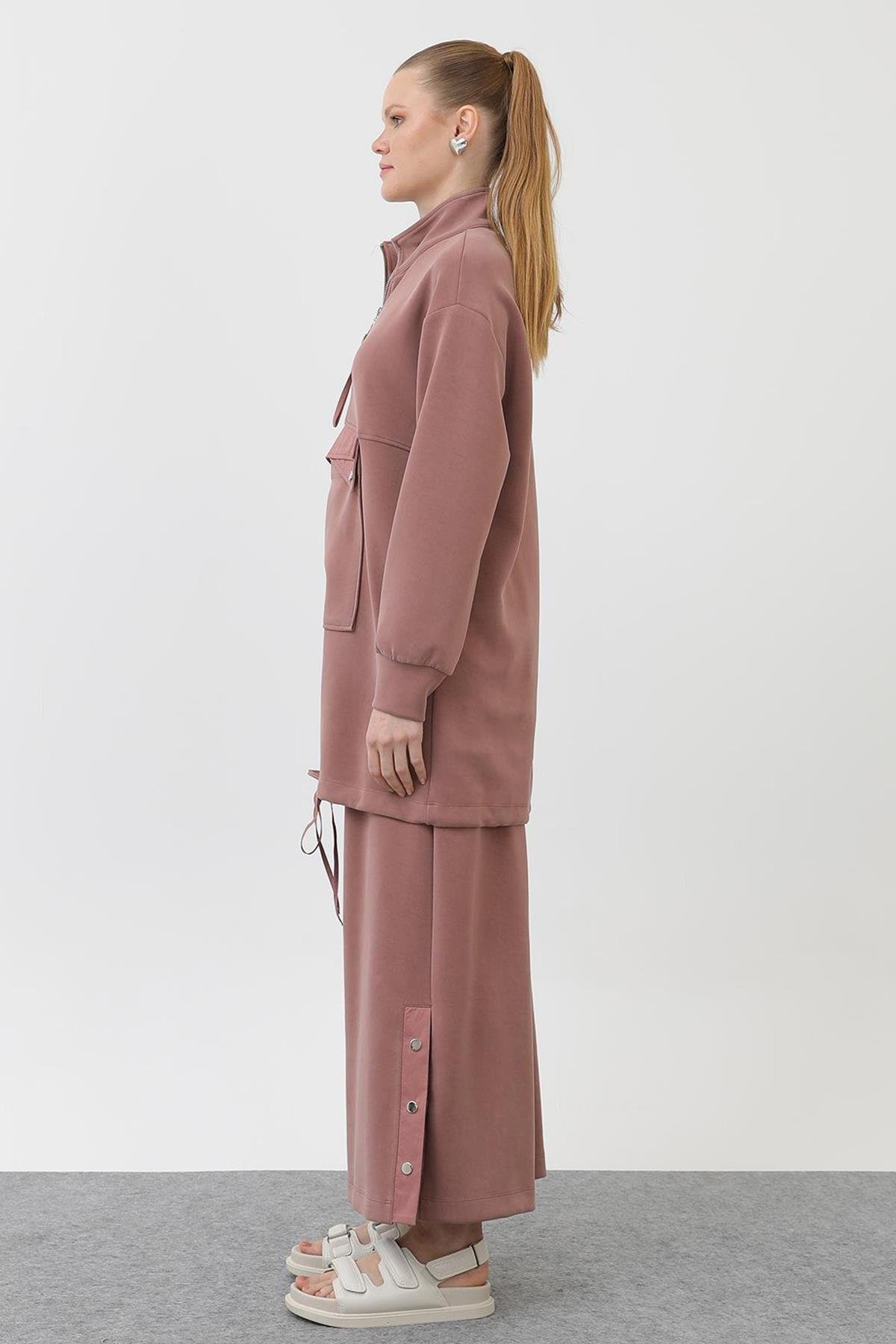 Sweat Pantolon Modal Takım 14299 Pudra