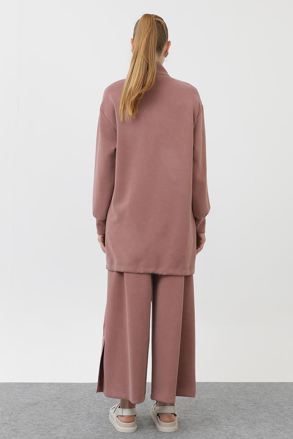 Sweat Pantolon Modal Takım 14299 Pudra