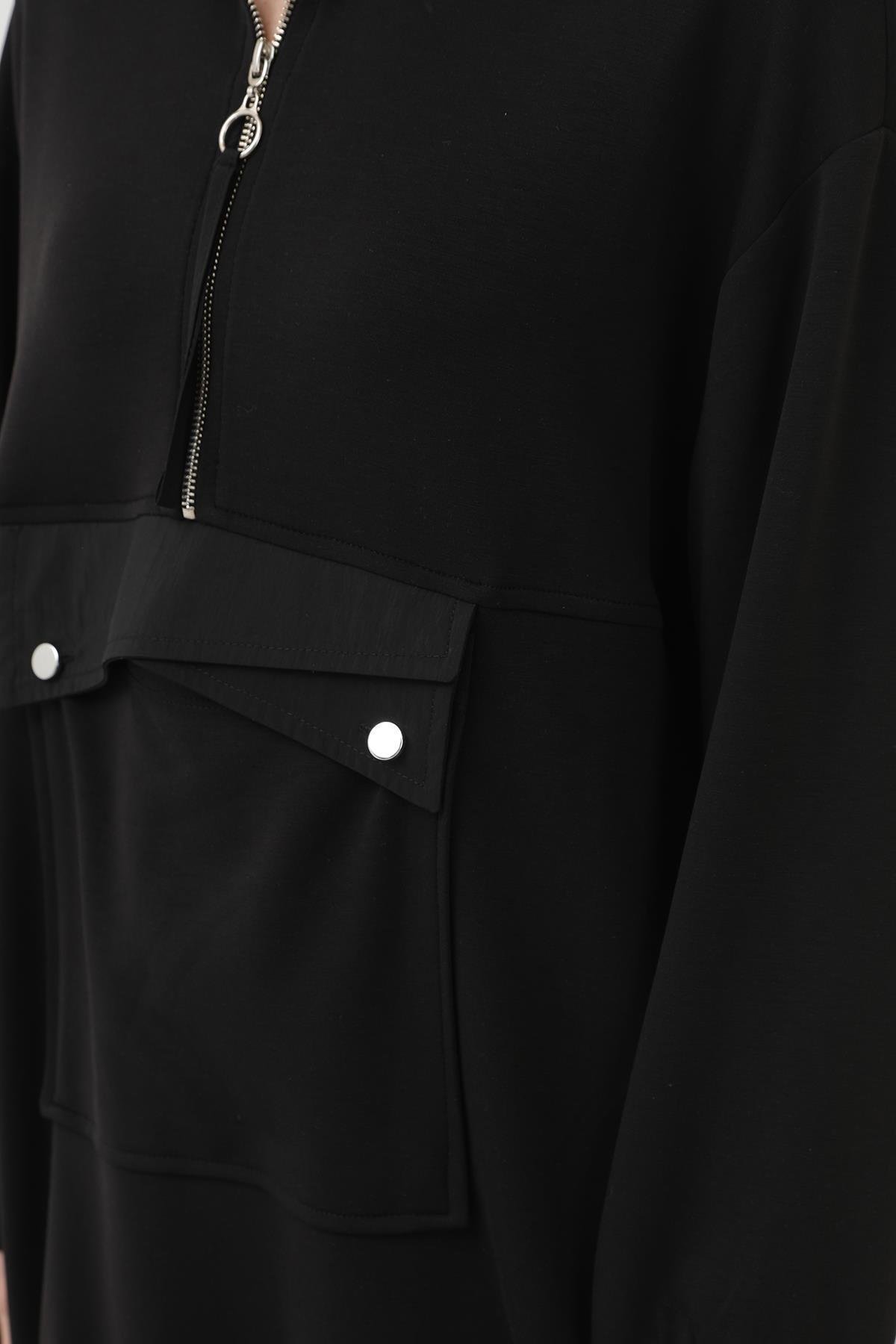 Sweat Pantolon Modal Takım 14299 Siyah