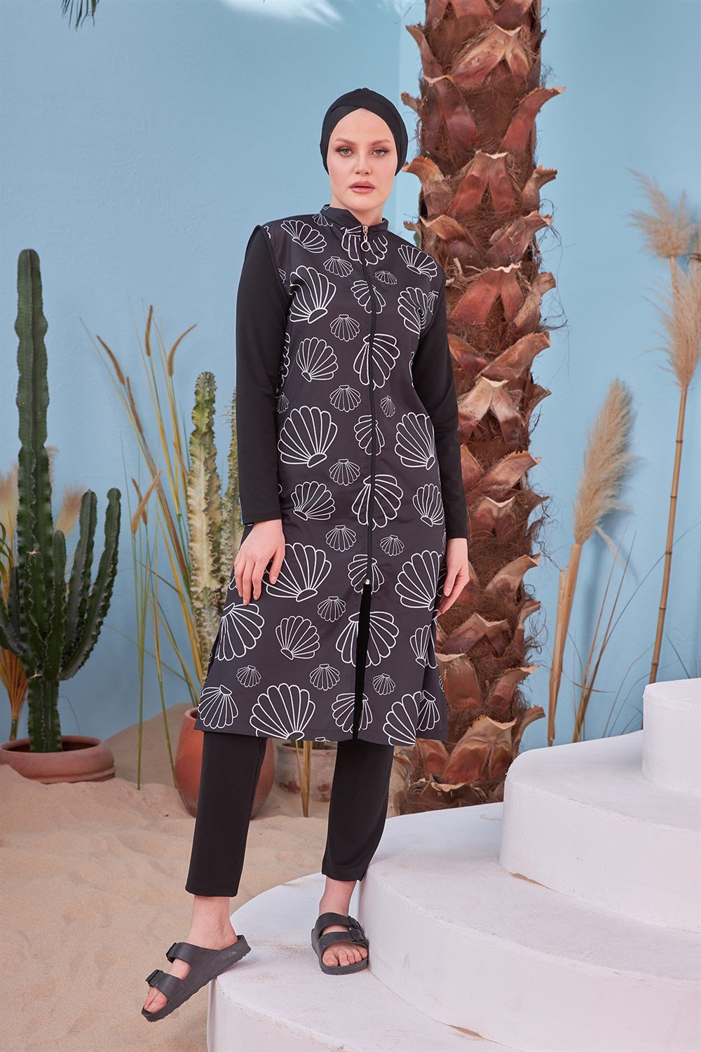 Tam Kapalı Mayo Remsa Mayo R4401 Çağıl Beyaz Midye