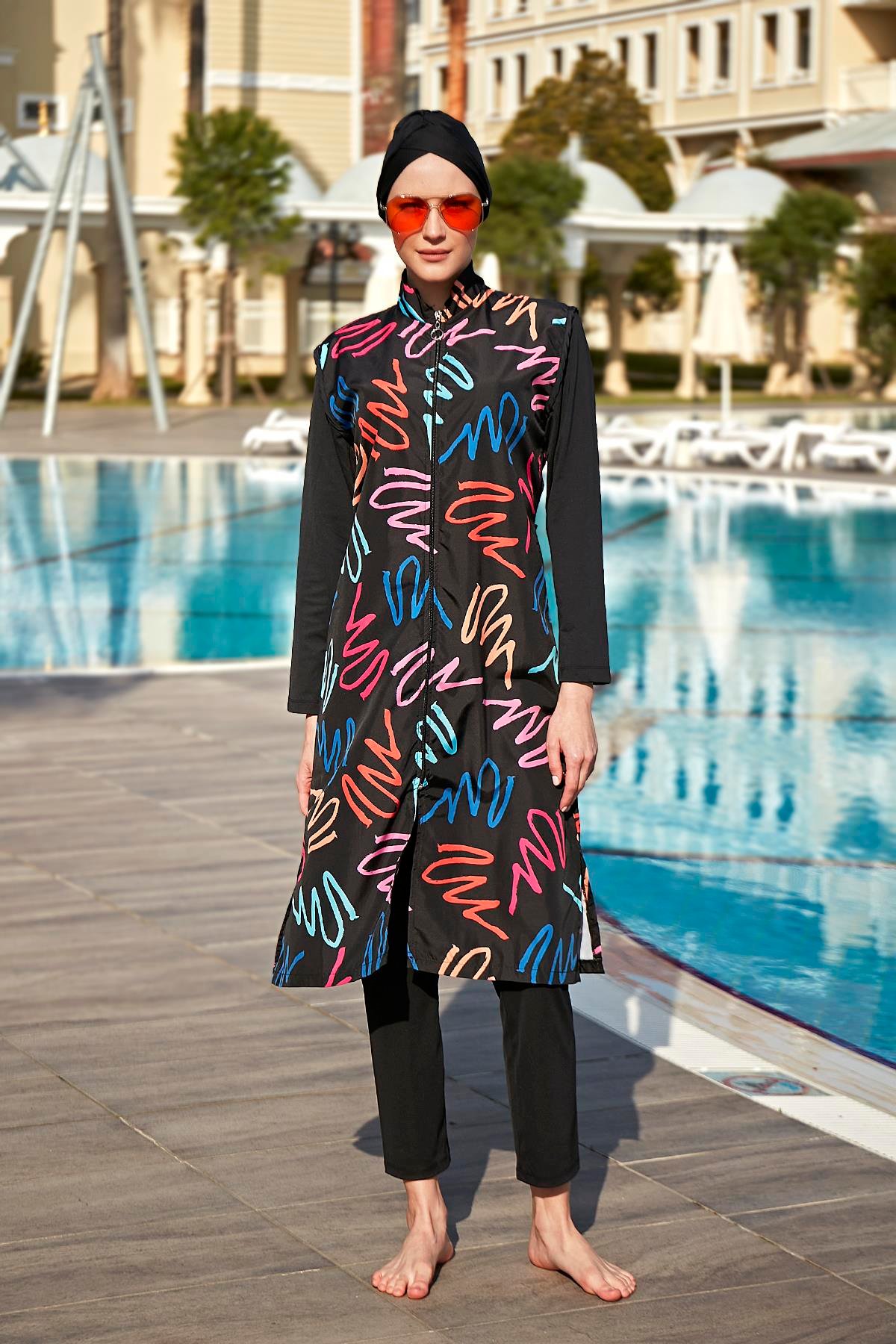 Tam Kapalı Mayo Remsa Mayo R4402 Neon