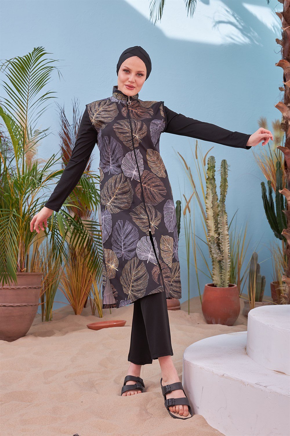 Tam Kapalı Mayo Remsa Mayo R4403 Semra