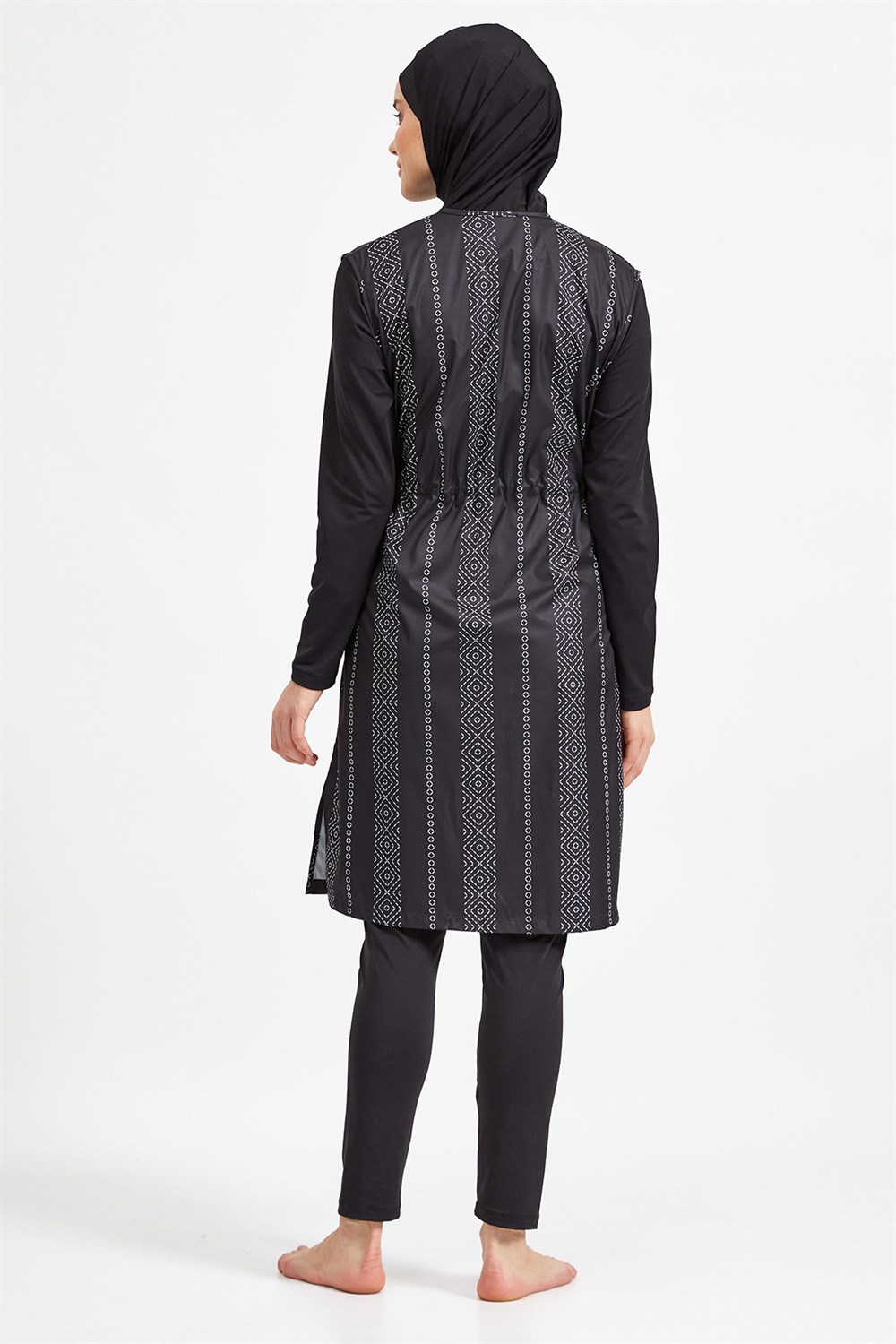 Tam Kapalı Tesettür Mayo 0538 Siyah Maresiva