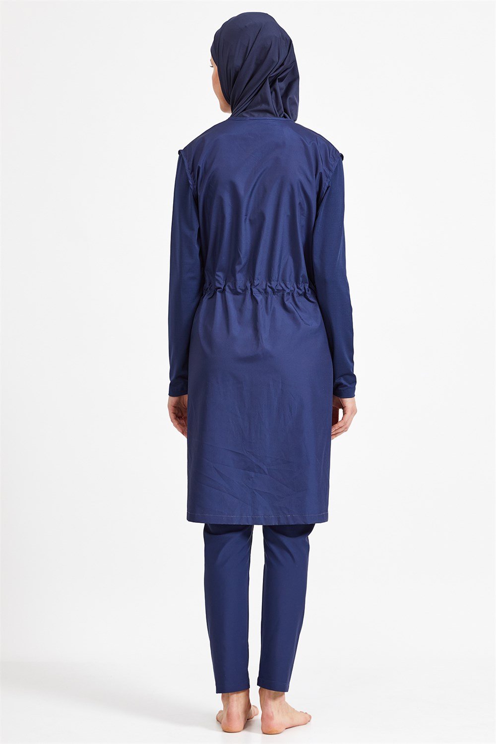 Tam Kapalı Tesettür Mayo 2204 Koyu Lacivert Remsa Mayo