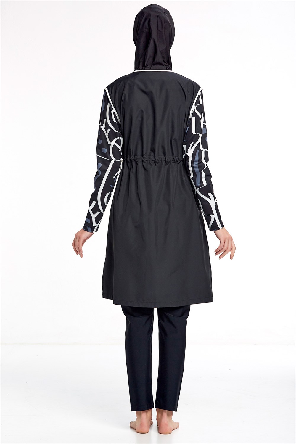 Tam Kapalı Tesettür Mayo 2213 Siyah Remsa Mayo