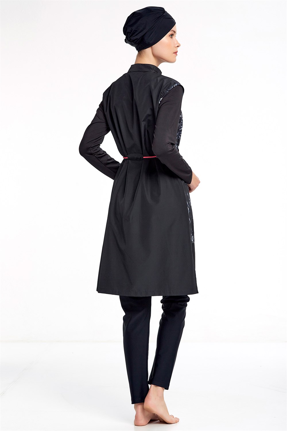 Tam Kapalı Tesettür Mayo 2216 Siyah