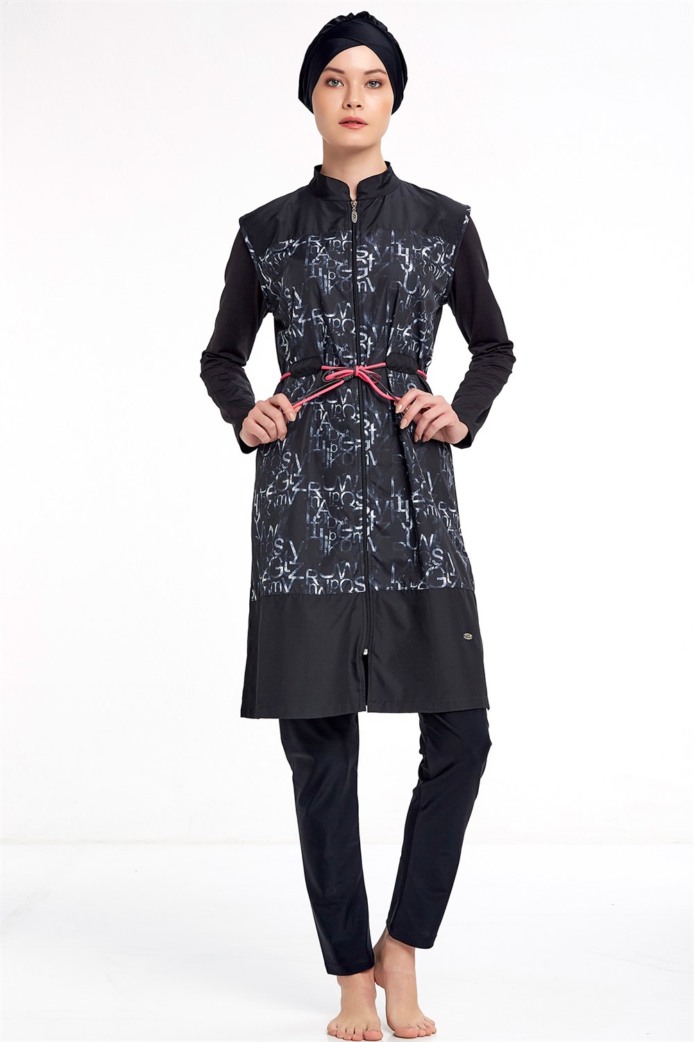 Tam Kapalı Tesettür Mayo 2216 Siyah