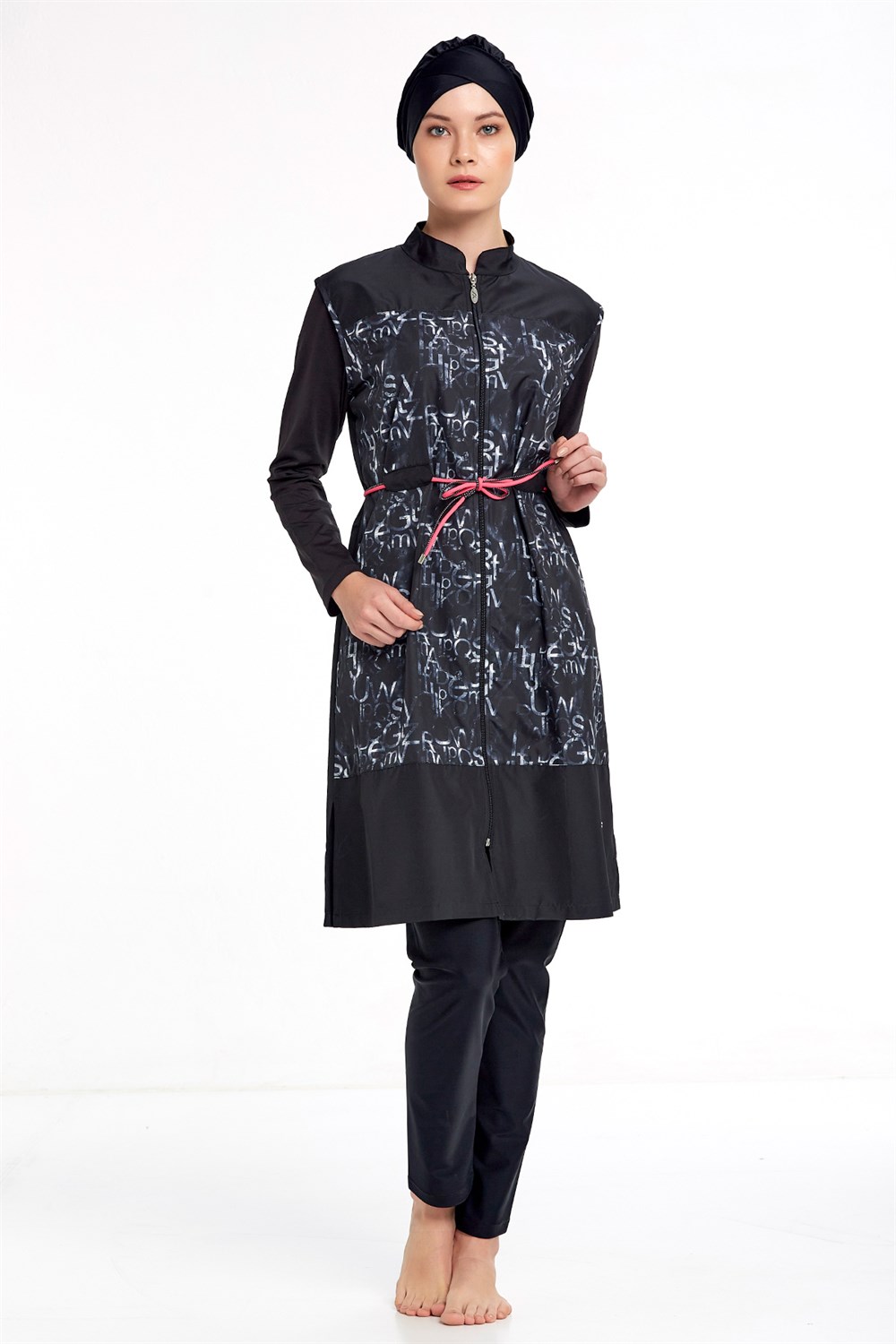 Tam Kapalı Tesettür Mayo 2216 Siyah