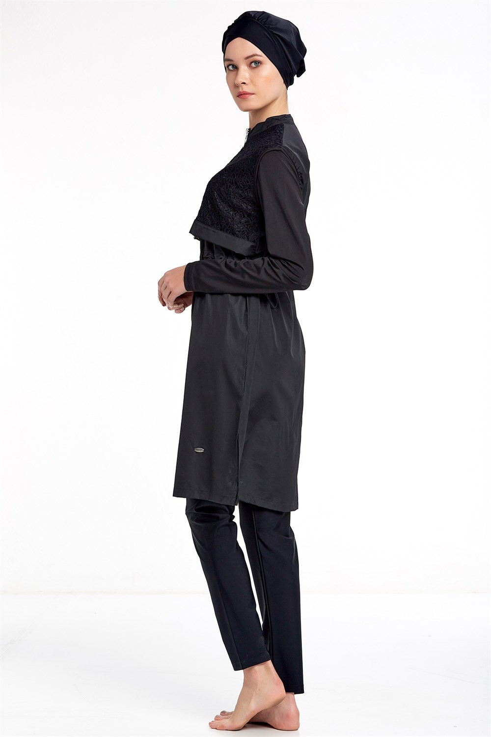 Tam Kapalı Tesettür Mayo 2218 Siyah