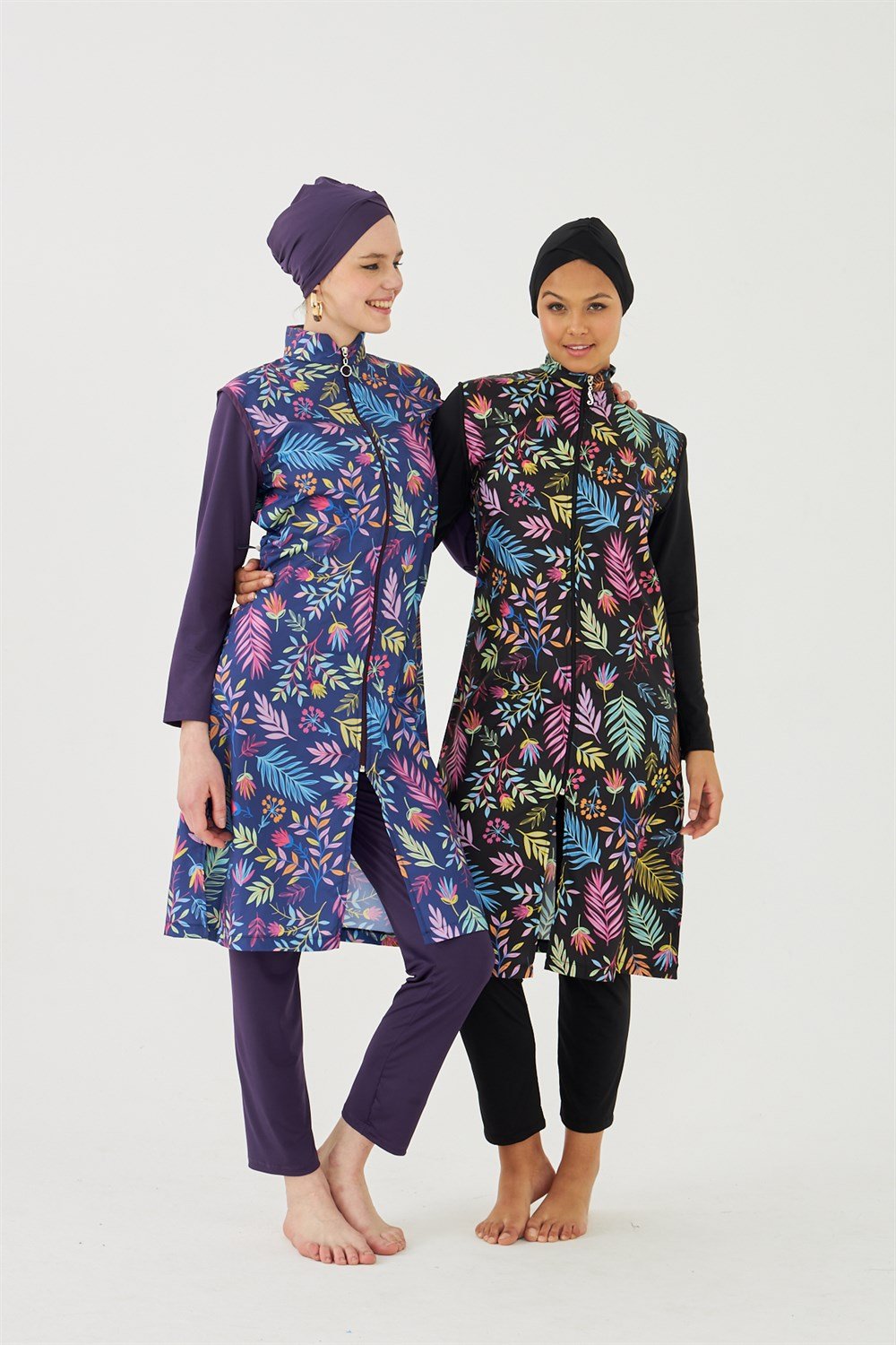 Tam Kapalı Tesettür Mayo Deniz Mayosu TD21-250