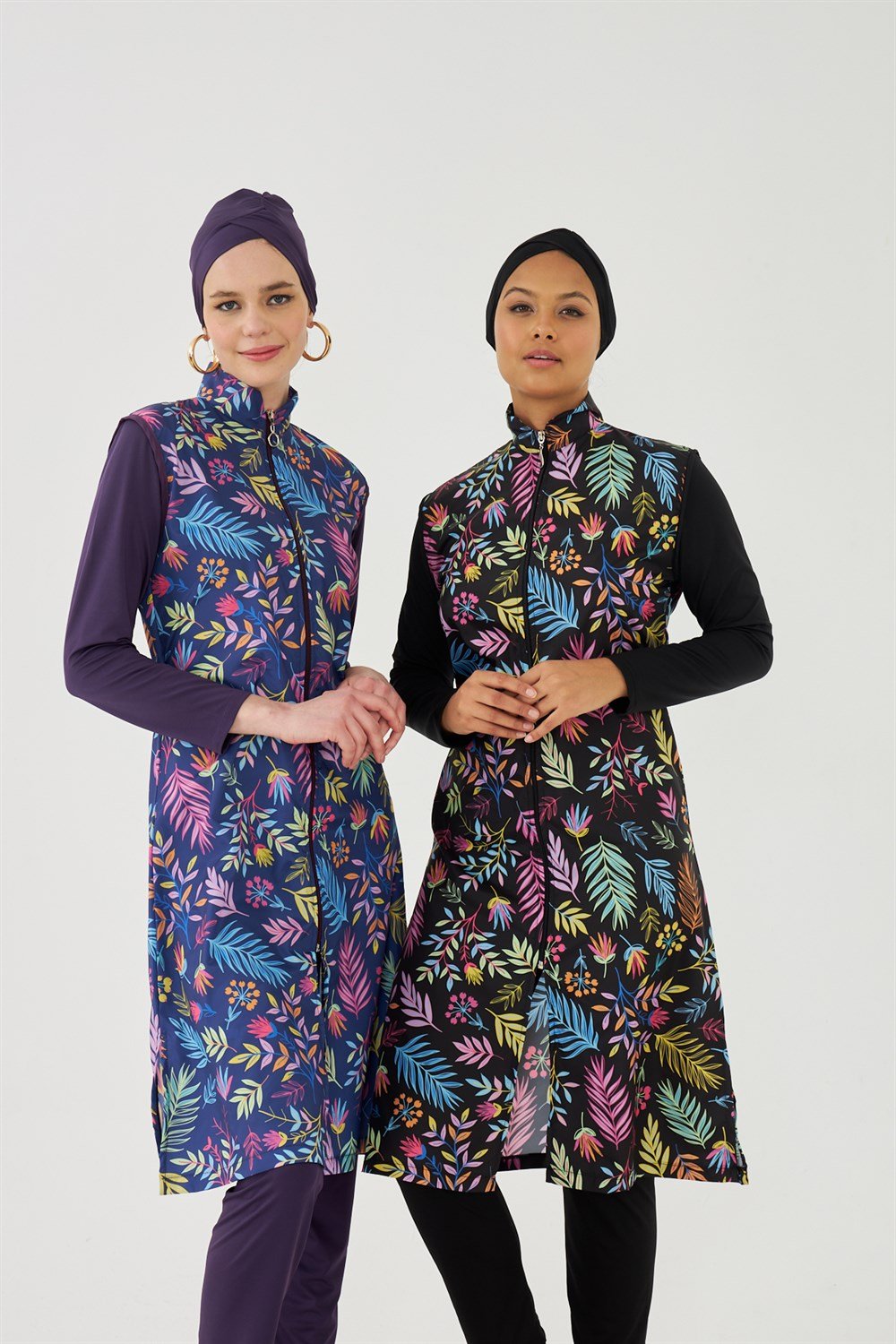 Tam Kapalı Tesettür Mayo Deniz Mayosu TD21-249