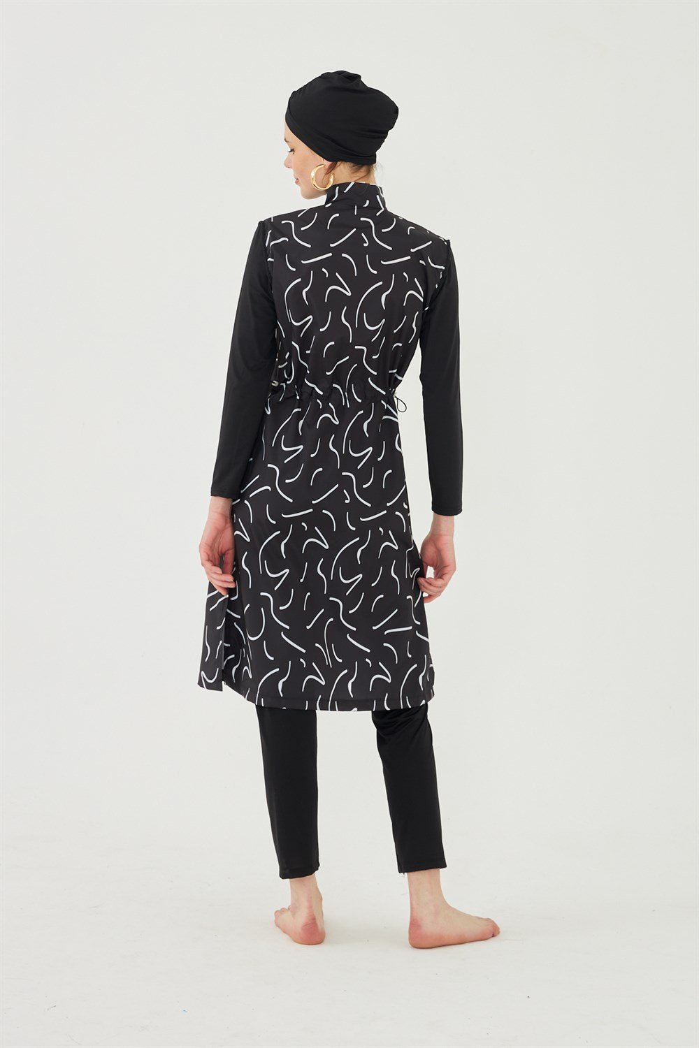 Tam Kapalı Tesettür Mayo Deniz Mayosu TD23-360