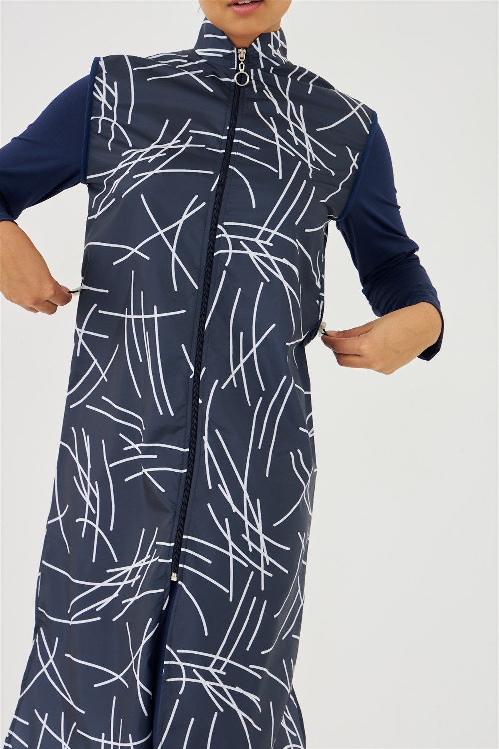 Tam Kapalı Tesettür Mayo Deniz Mayosu TD703-498