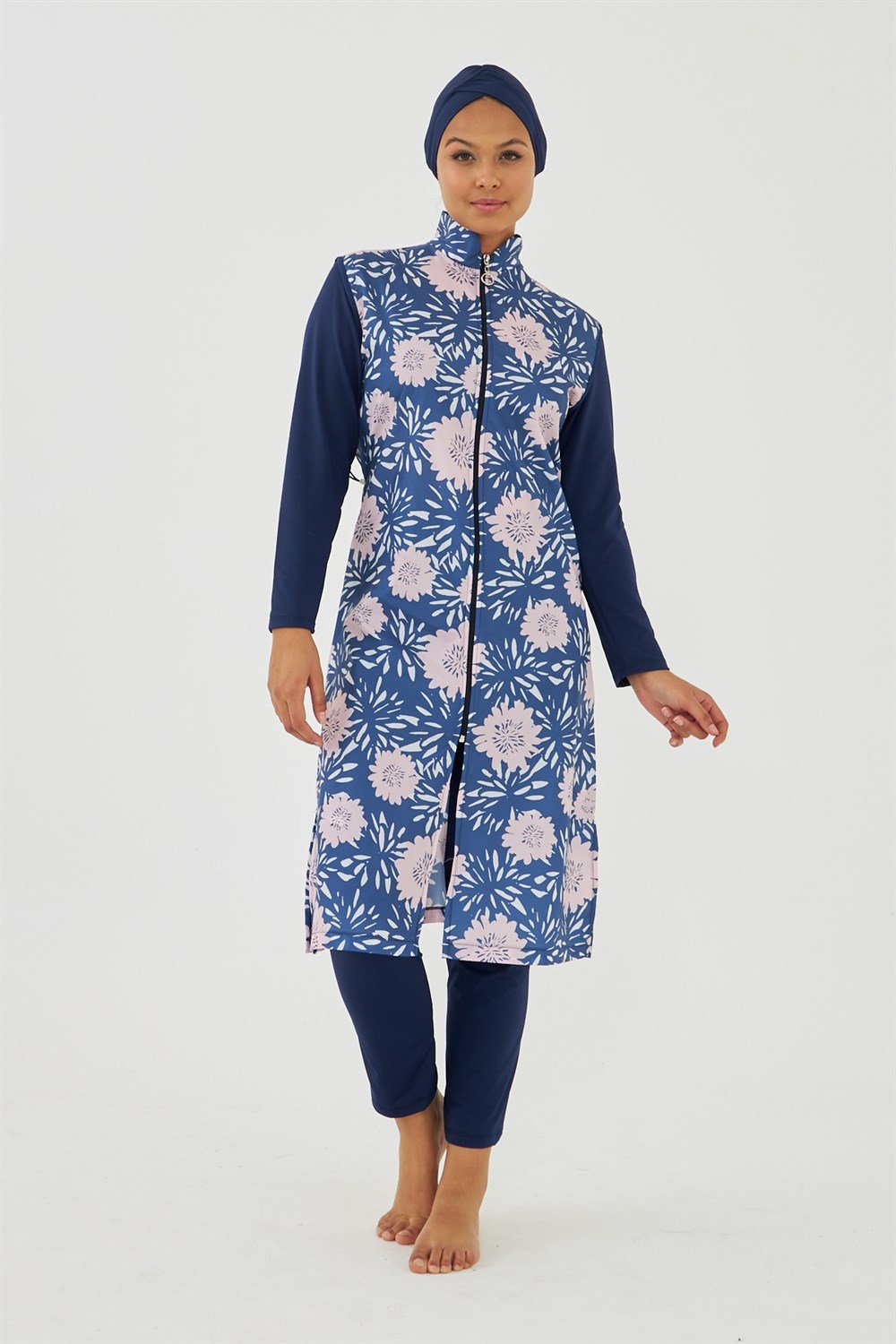 Tam Kapalı Tesettür Mayo Deniz Mayosu TD703-421