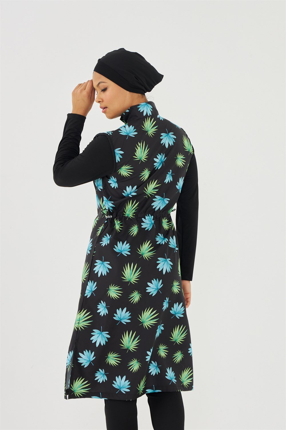 Tam Kapalı Tesettür Mayo Deniz Mayosu TD703-93