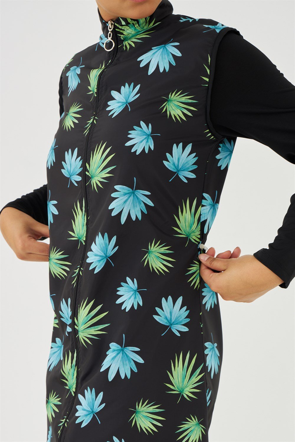 Tam Kapalı Tesettür Mayo Deniz Mayosu TD703-93